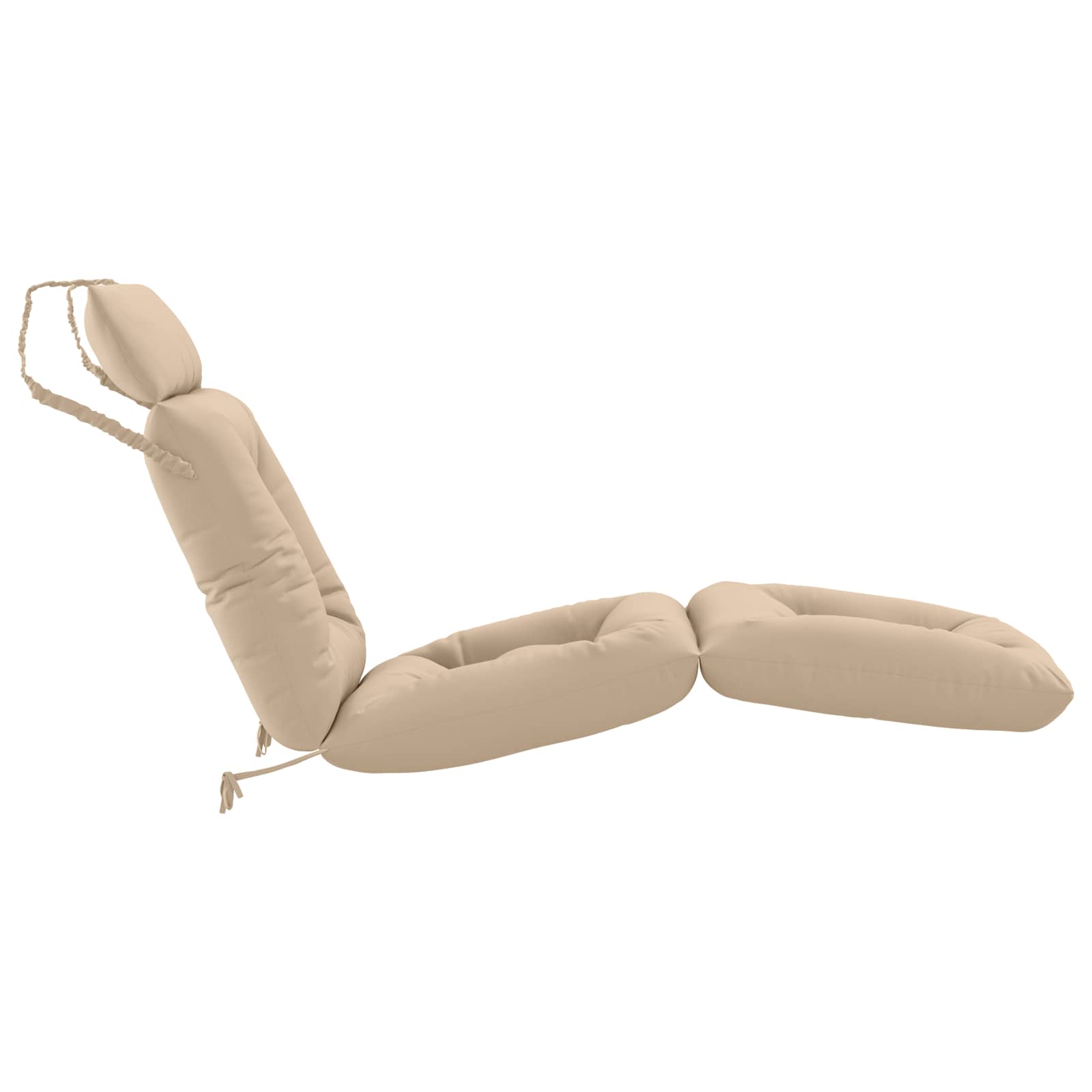 Cuscino per Lettino VIANEN 100% Poliestere Crema