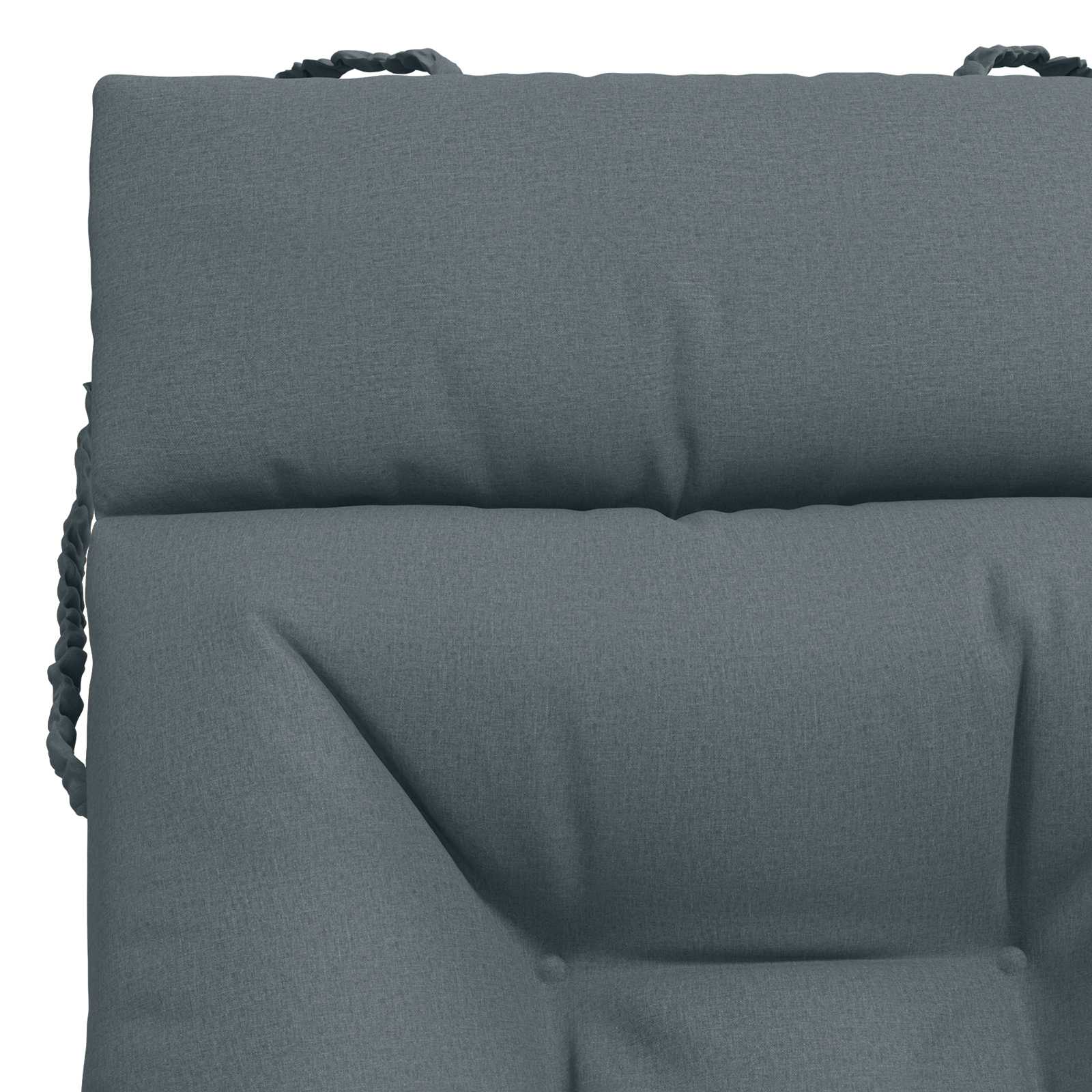 Cuscino per Lettino VIANEN 100% Poliestere Blu 200 x 80 x 8 cm