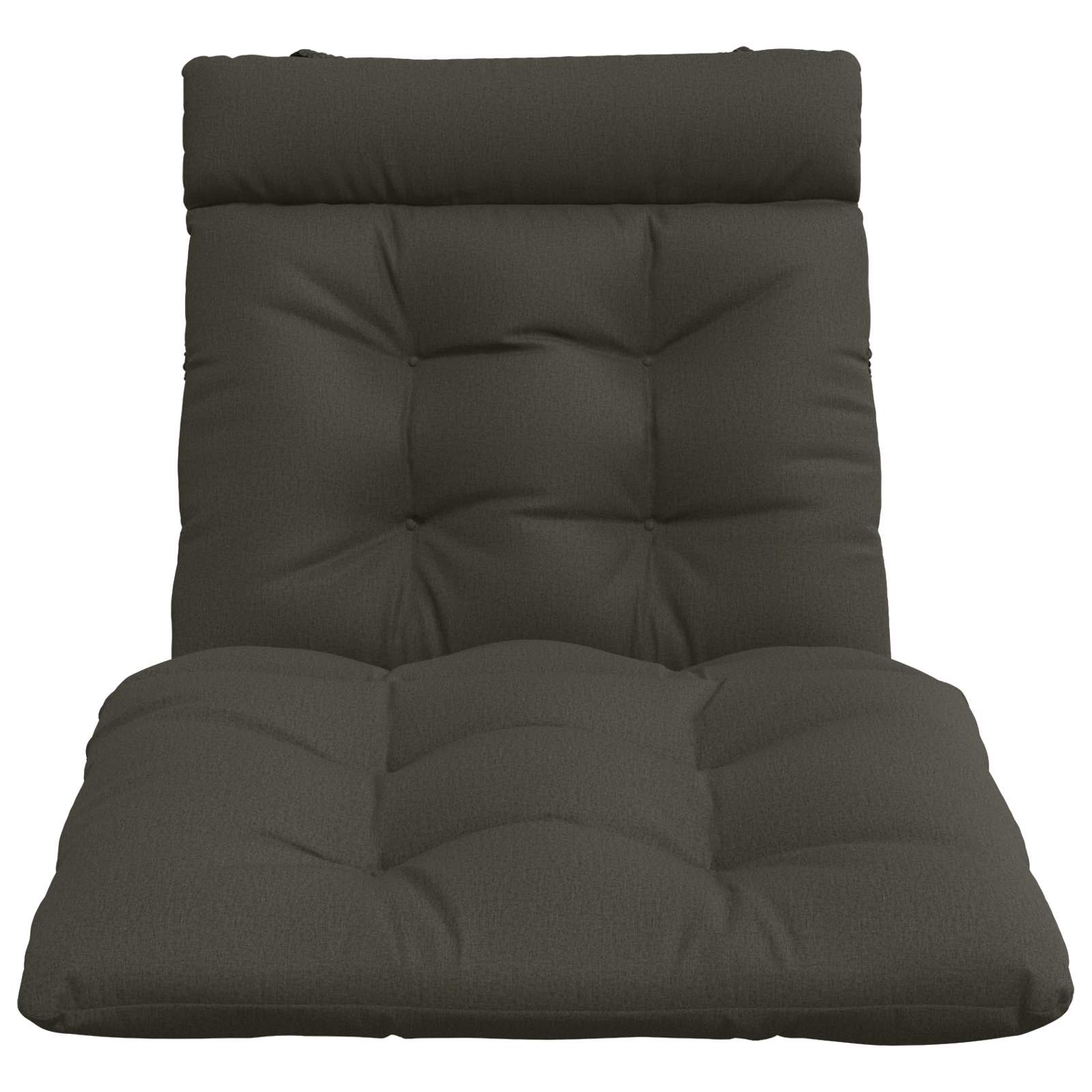 Cuscino per Lettino VIANEN 100% Poliestere Antracite