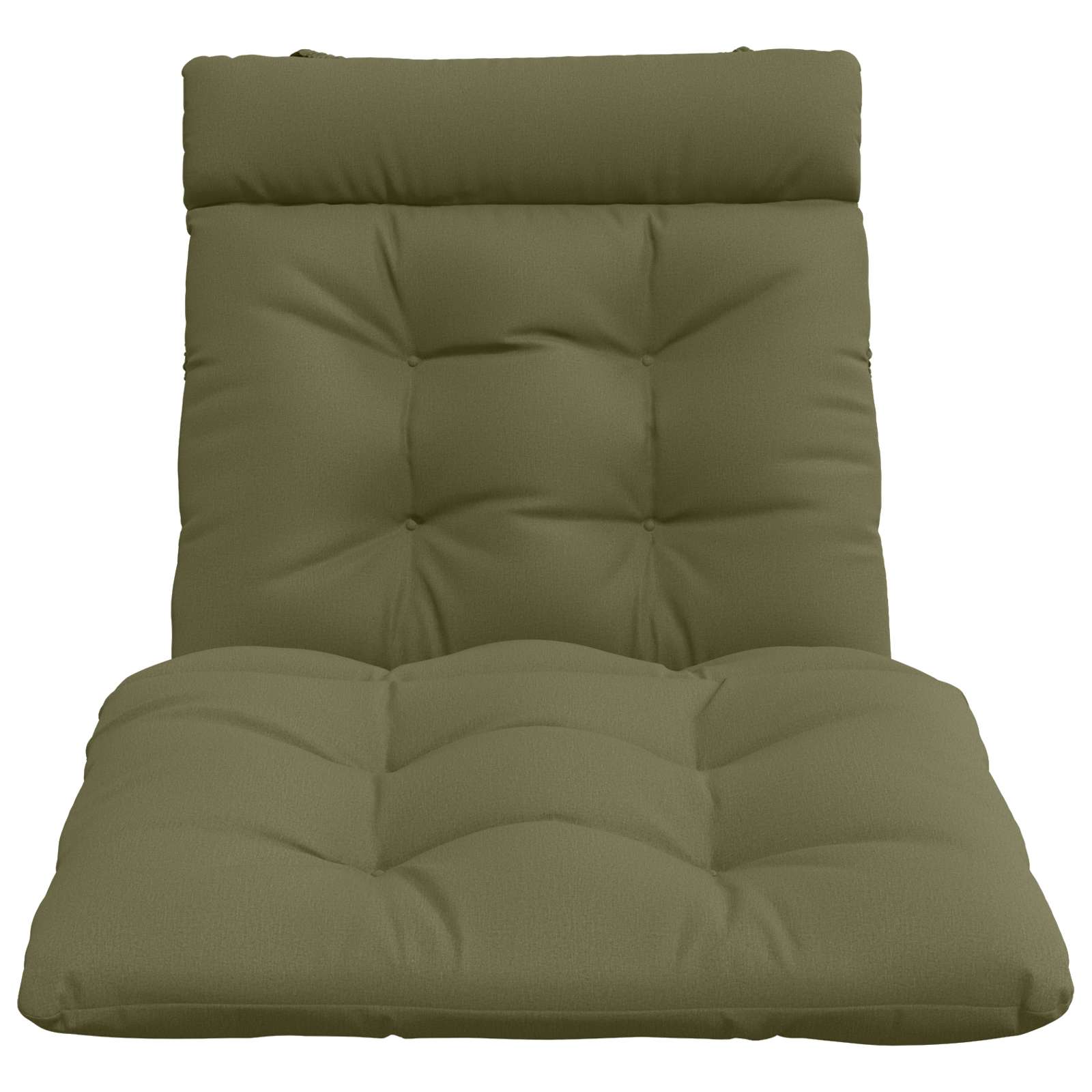 Cuscino per Lettino VIANEN 100% Poliestere Verde Oliva
