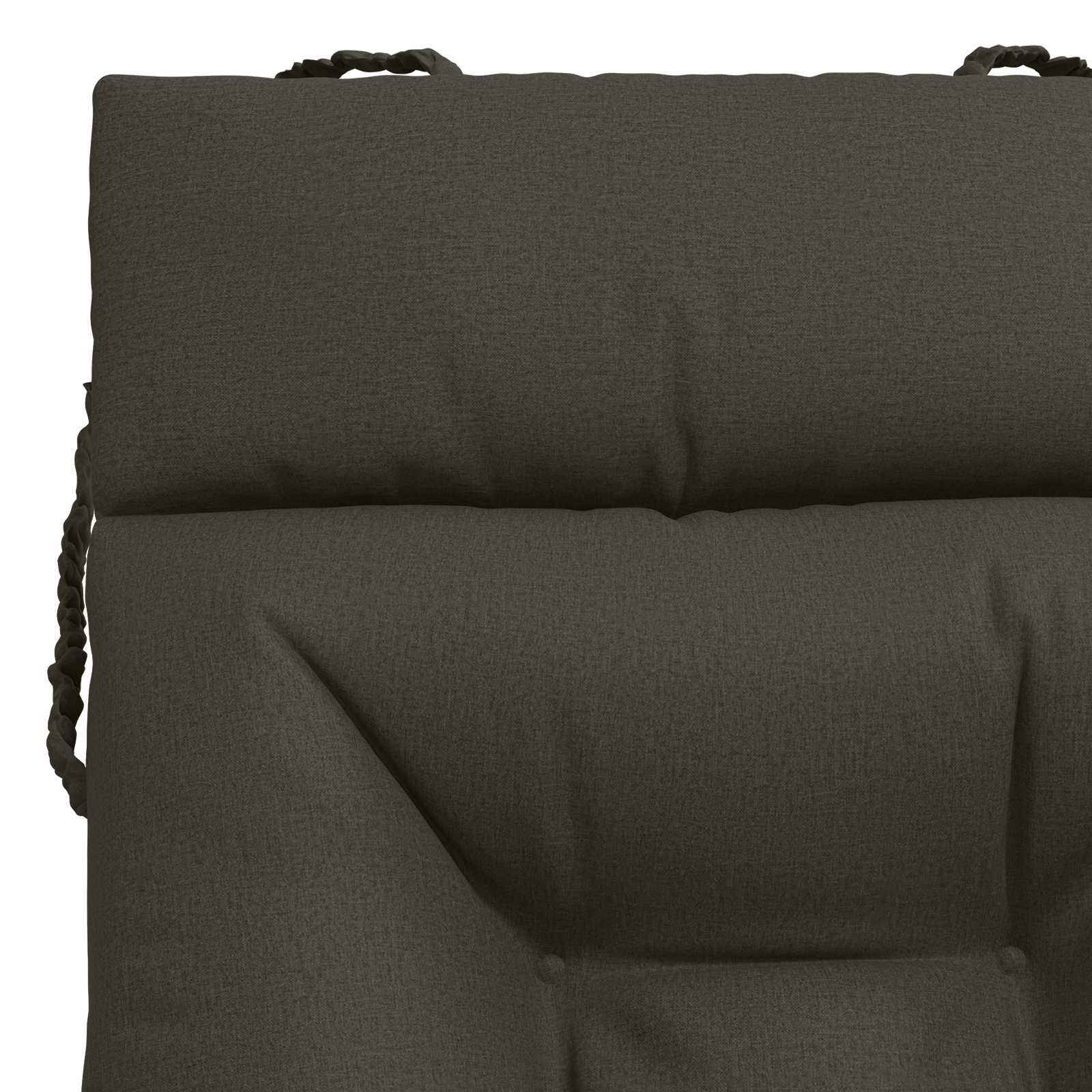 Cuscino per Lettino VIANEN 100% Poliestere Antracite