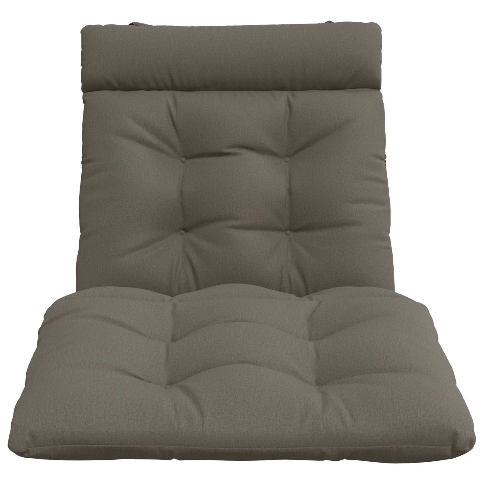 Cuscino per Lettino VIANEN 100% Poliestere Grigio
