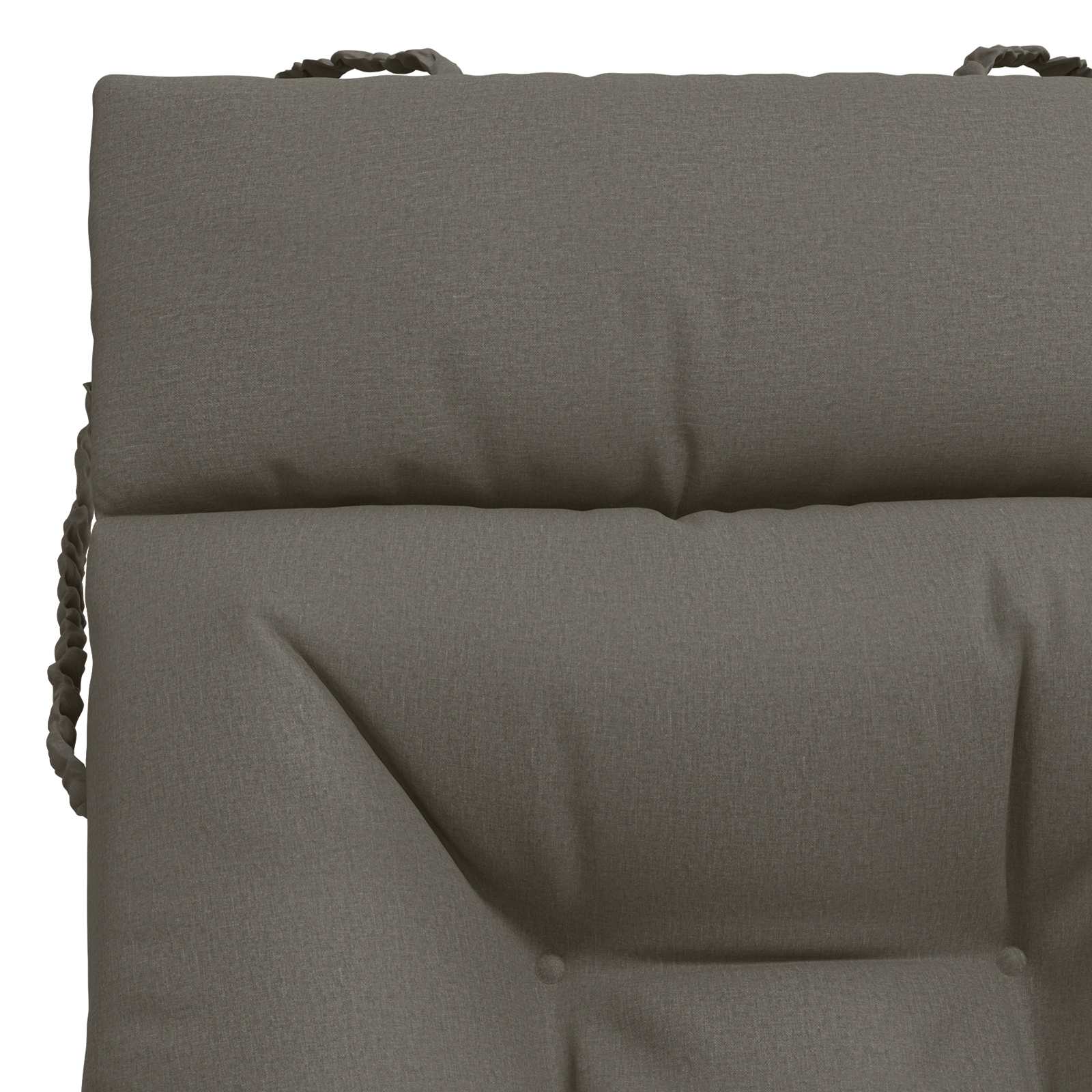 Cuscino per Lettino VIANEN 100% Poliestere Grigio