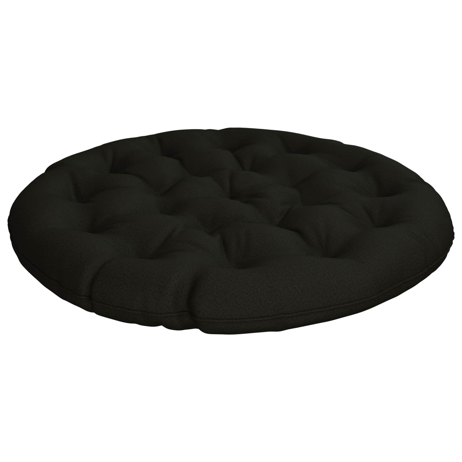Cuscino per Sedia Papasan VIANEN 100% Poliestere Nero