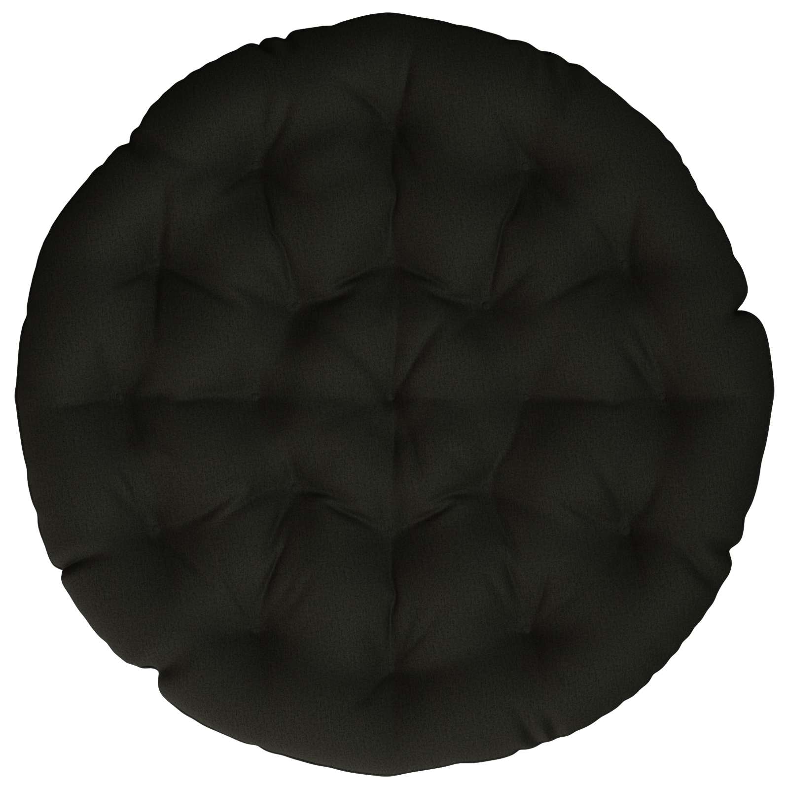 Cuscino per Sedia Papasan VIANEN 100% Poliestere Nero