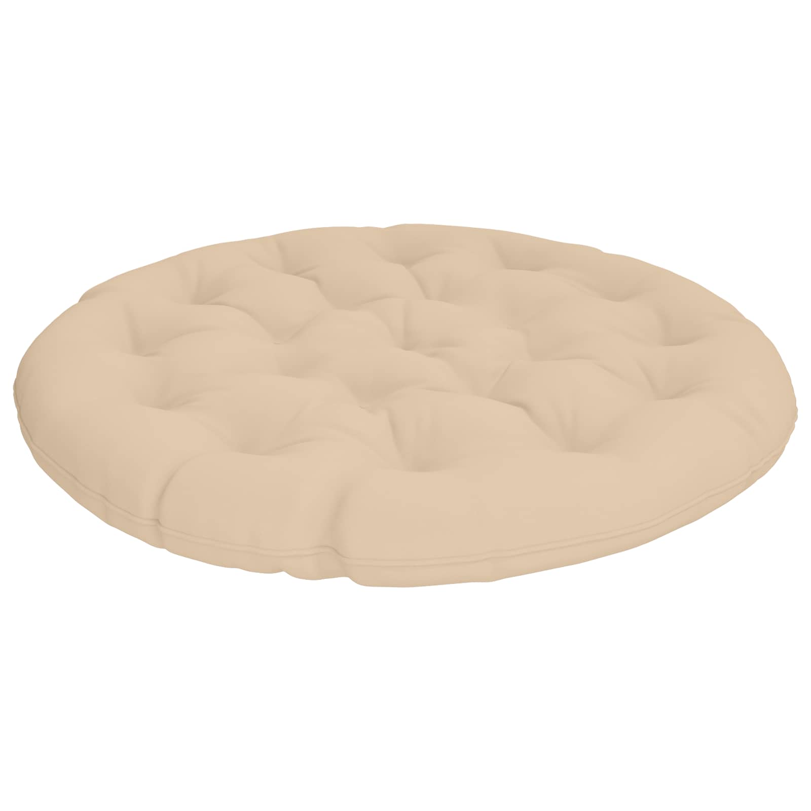 Cuscino per Sedia Papasan VIANEN 100% Poliestere Crema