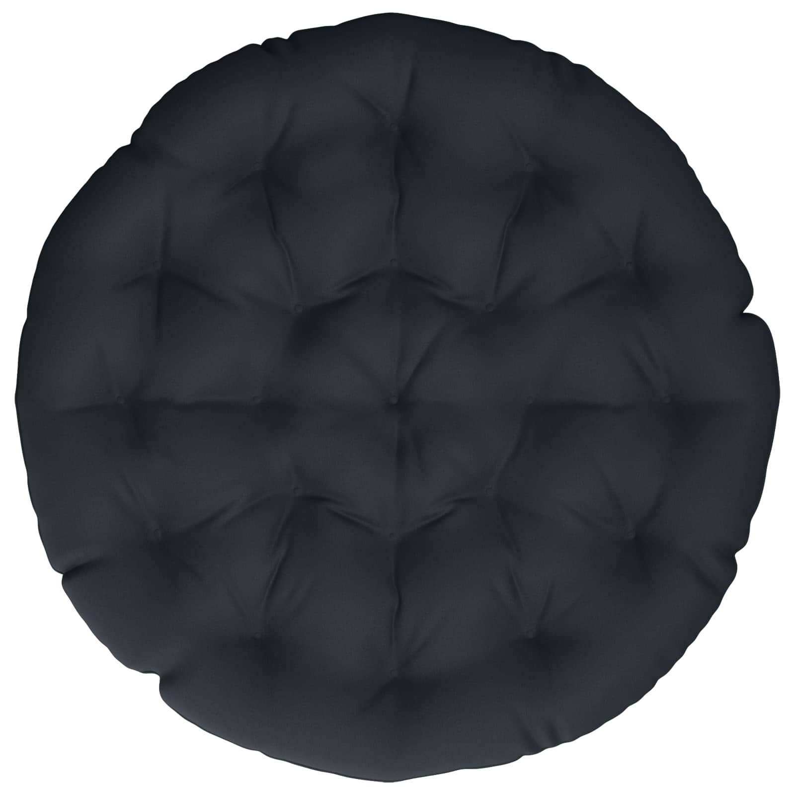 Cuscino per Sedia Papasan VIANEN 100% Poliestere Blu Scuro
