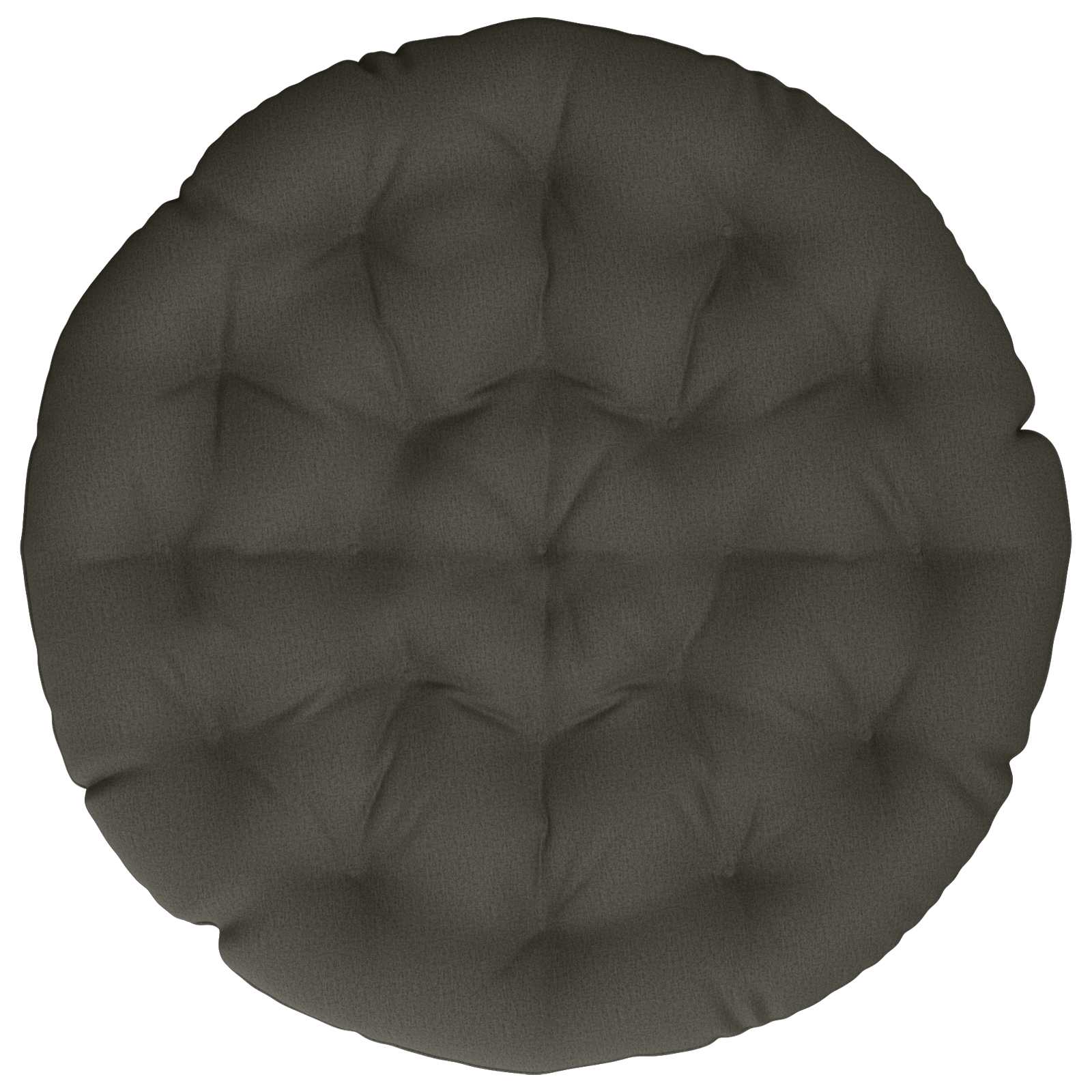 Cuscino per Sedia Papasan VIANEN 100% Poliestere Antracite