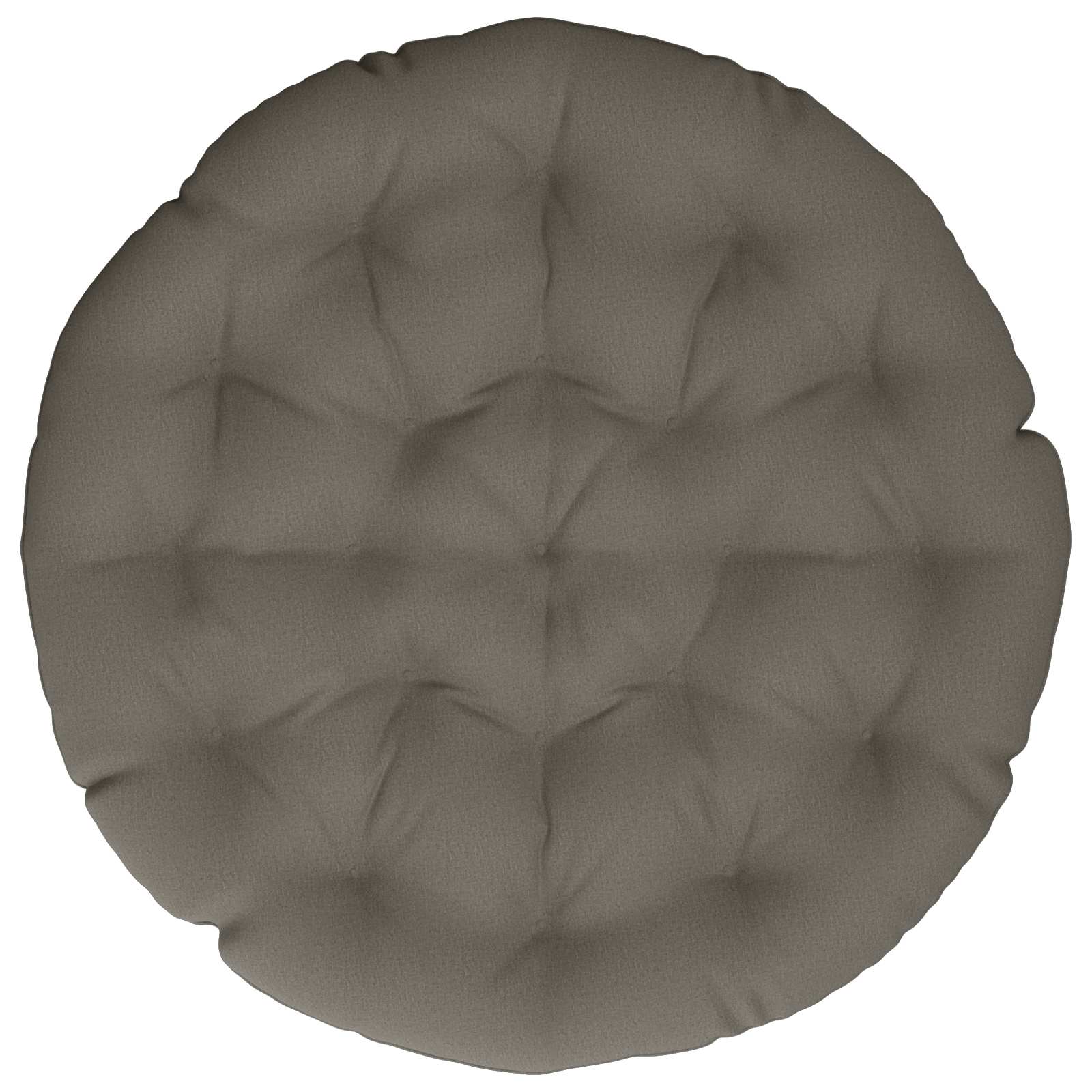 Cuscino per Sedia Papasan VIANEN 100% Poliestere Grigio