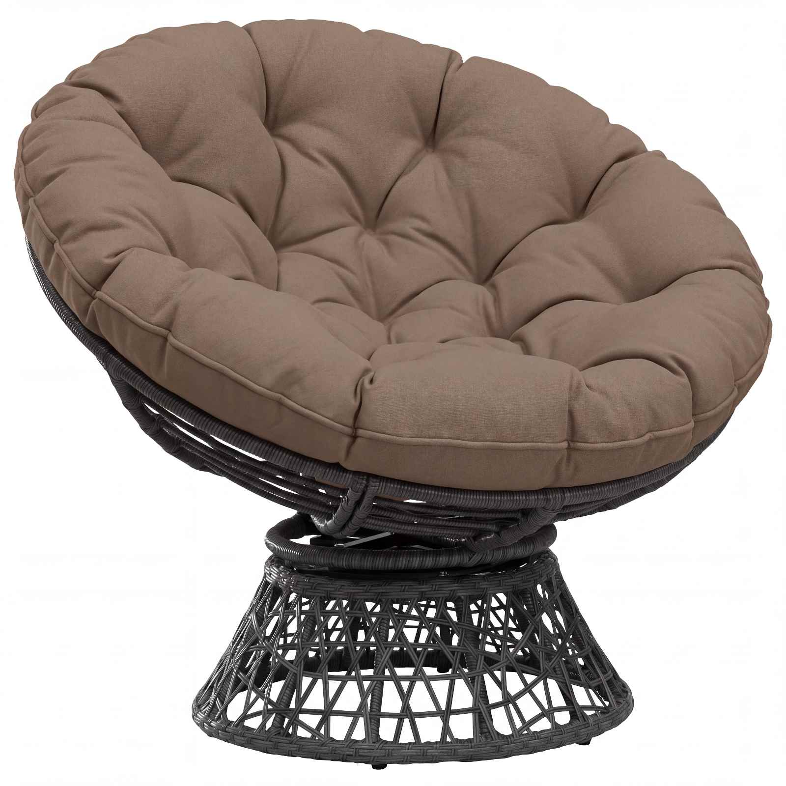 Cuscino per Sedia Appesa VIANEN 100% Poliestere Tortora