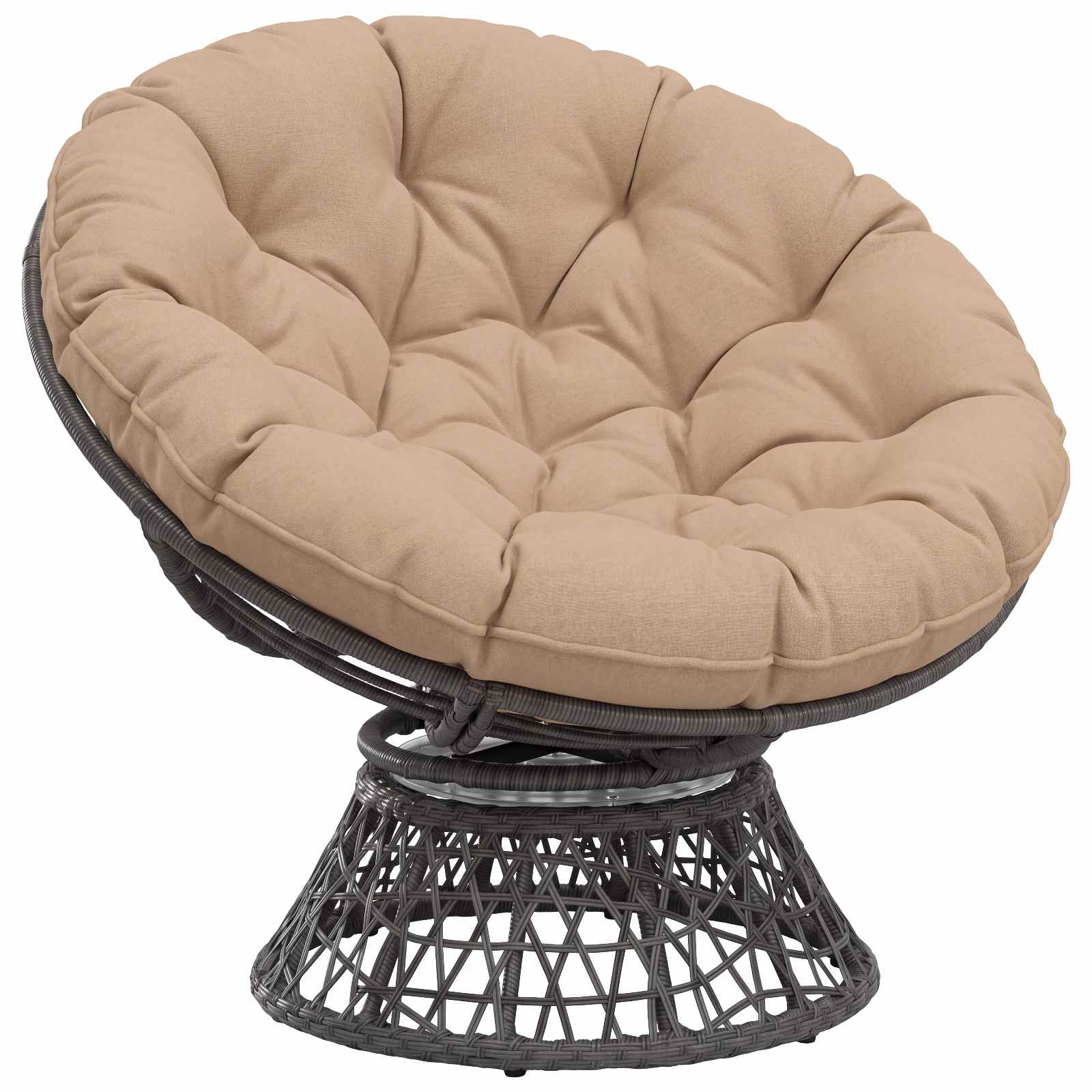 Cuscino per Sedia Appesa VIANEN 100% Poliestere Sabbia
