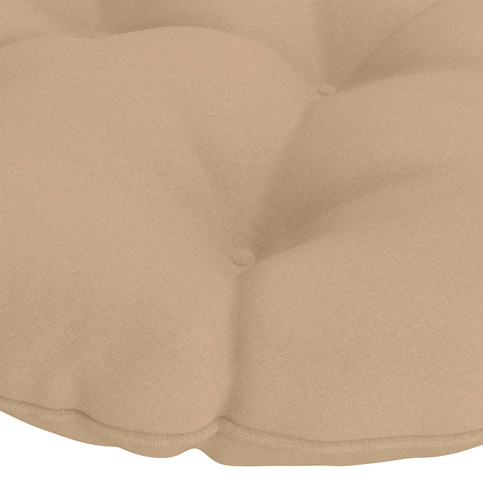 Cuscino per Sedia Appesa VIANEN 100% Poliestere Sabbia