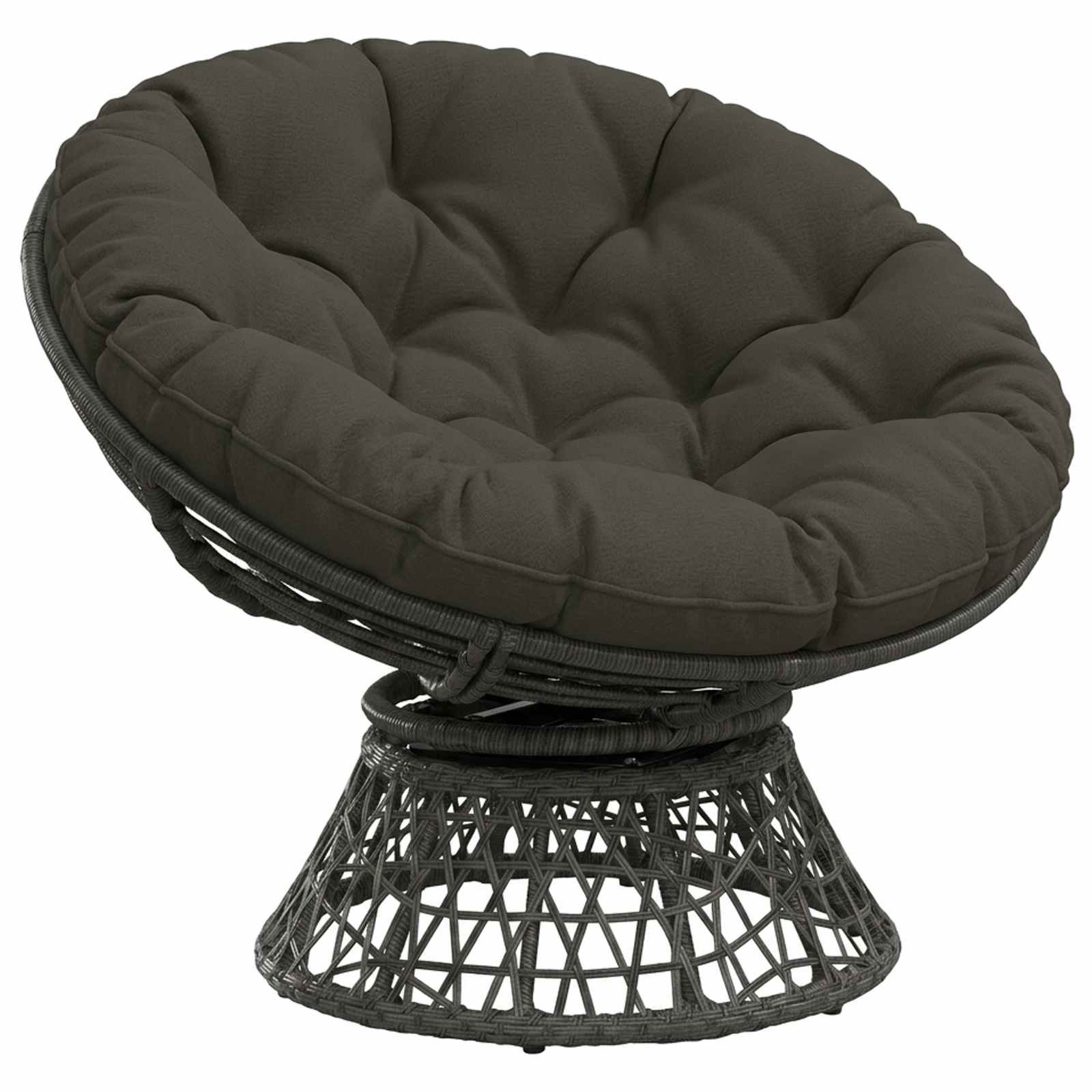 Cuscino per Sedia Appesa VIANEN 100% Poliestere Antracite