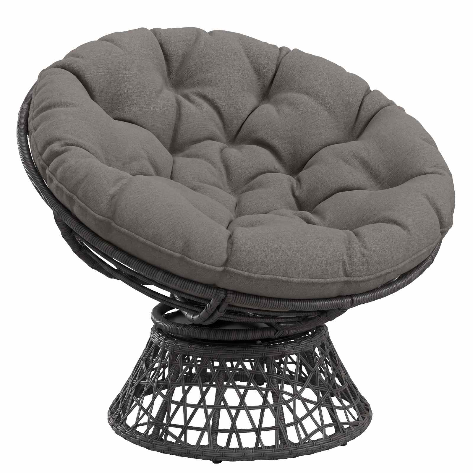 Cuscino per Sedia Appesa VIANEN 100% Poliestere Grigio