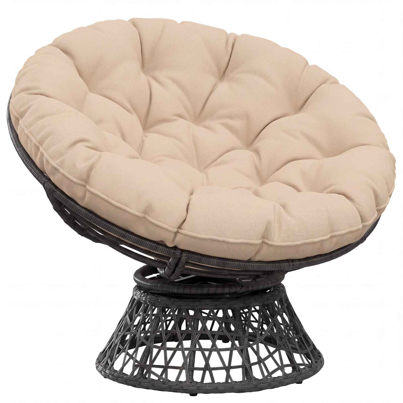 Cuscino per Sedia Appesa VIANEN 100% Poliestere Crema
