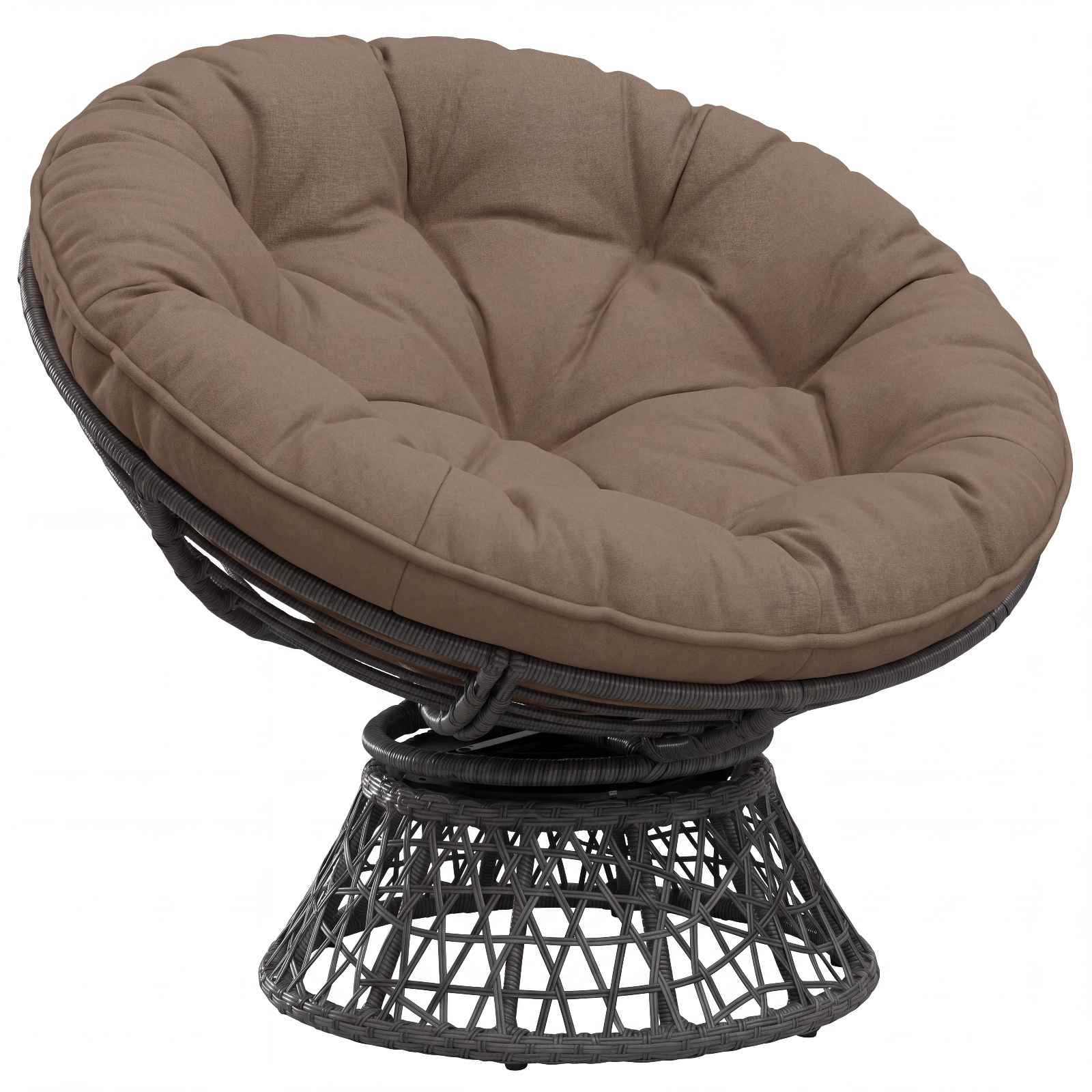 Cuscino per Sedia Appesa VIANEN 100% Poliestere Tortora