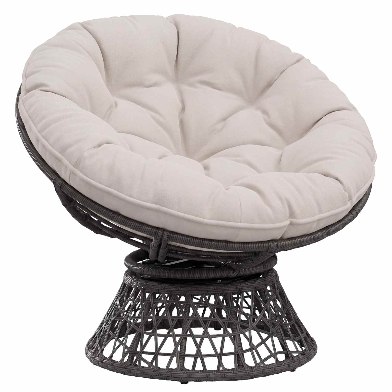 Cuscino per Sedia Appesa VIANEN 100% Poliestere Bianco