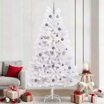 Ubby.it Albero di Natale artificiale Bianco 120 x 120 x 240 cm