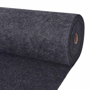 Ubby.it Tappeto Antracite 1,2 x 10 m Poliestere