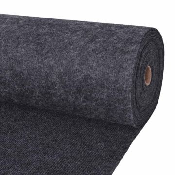 Ubby.it Tappeto Antracite 1,2 x 20 m Poliestere