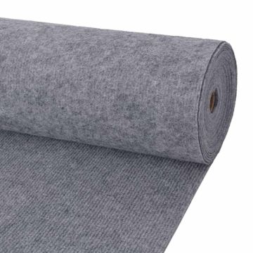 Ubby.it Tappeto Grigio 1,2 x 10 m Poliestere