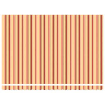 Tenda retrattile Giallo e Arancione 450 x 350 x 165 cm