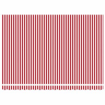 Tenda retrattile Rosso e Bianco 450 x 350 x 165 cm