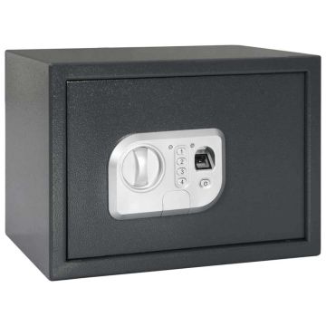 Cassetta di sicurezza digitale Grigio scuro 35 x 25 x 25 cm