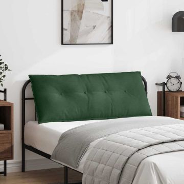 Cuscino per Schiena Verde Giungla 120 x 50 cm Tessuto in Cords