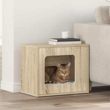 Casa per Gatti Sonoma 51 x 30 x 42,5 cm Legno ingegnerizzato