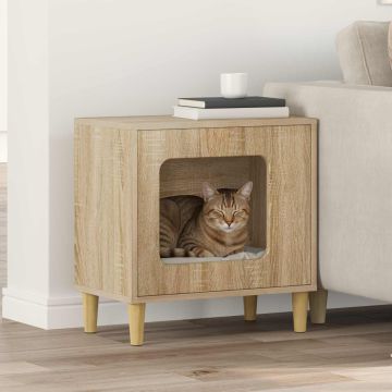Casa per Gatti Sonoma 51 x 30 x 52 cm Legno ingegnerizzato