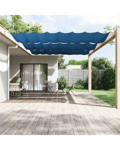 Paravento Verticale Blu 250x360 cm in Tessuto Oxford