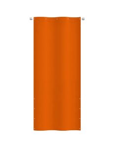 Paravento per Balcone Arancione 100x240 cm in Tessuto Oxford