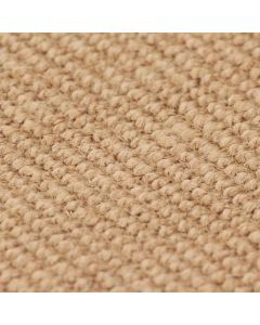 Tappeto di Iuta con Base in Lattice 80x160 cm Naturale