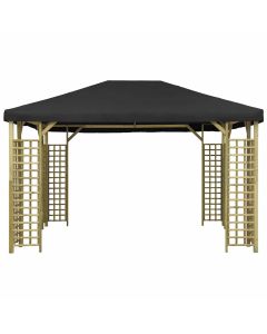 Gazebo 4x3 m Antracite