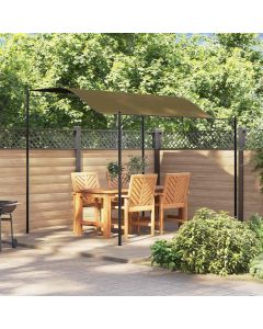 Tendalino Parasole 3x2,4 m Grigio Talpa 180 g/m²