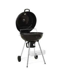 Griglia Barbecue a Carbone 73x58x96 cm Acciaio