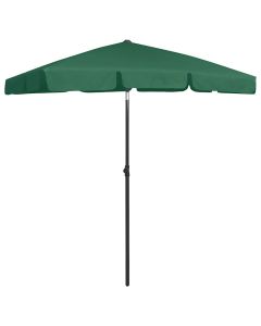 Ombrellone da Spiaggia Verde 180x120 cm