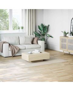 Tappeto Shaggy Crema/Bianco 120x183 cm in Poliestere