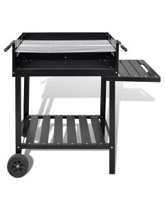 Supporto per BBQ a Carbonella con 2 Ruote