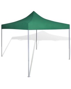 Tenda Pieghevole Verde 3 x 3 m