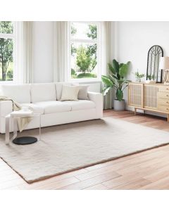 Tappeto antiscivolo in sintetica di coniglio OLITE Beige