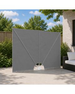Balcony Privacy Screen Rettangolare 240 x 160 cm Poliestere
