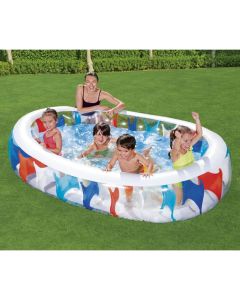 Bestway Piscina per Famiglie Ellittica 229x152x51 cm 542 L