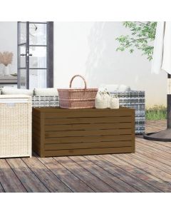 Contenitore Giardino Ambra 101x50,5x46,5 cm Legno Massello Pino