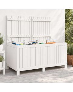 Scatola di Stoccaggio per Giardino 359 L Legno Massello di Pino