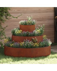 Vaso da giardino Ruggine 90 x 90 x 20 cm