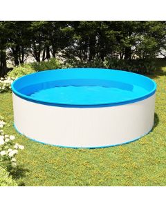 Piscina Fuori Terra 350x90 cm Bianca