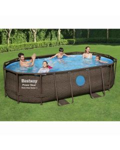 Bestway Set Piscina Power Steel 427x250x100 cm