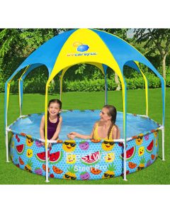 Bestway Piscia Fuoriterra per Bambini Steel Pro UV Careful 244x51 cm